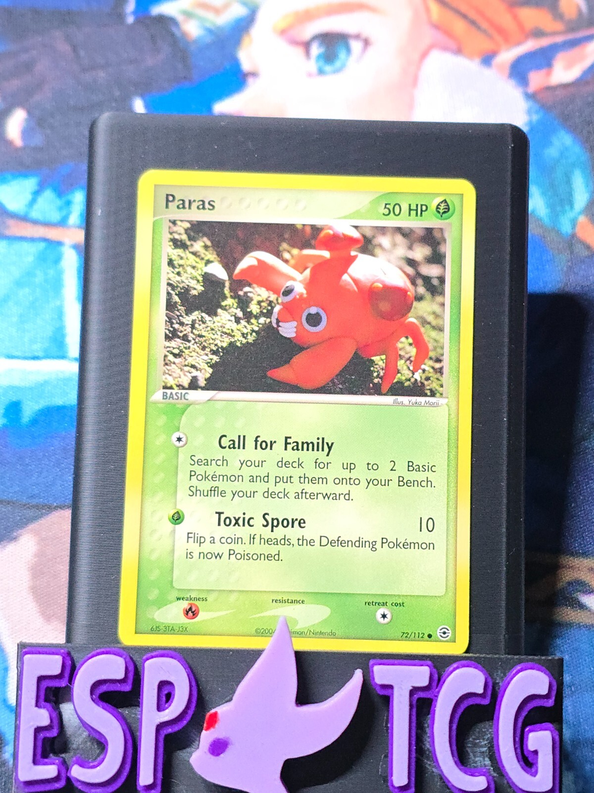 Paras Clay Model Art 72/116 Pokemon Card