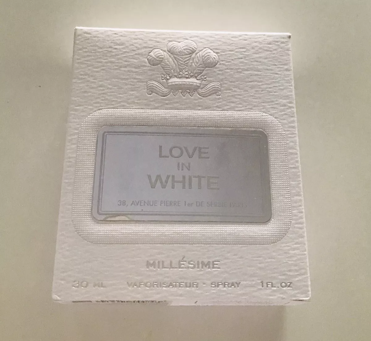 Creed Love In White Eau de Parfum Spray 1 Fl oz Authenticity Card Brand New