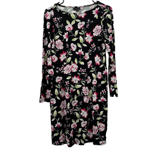 NEW J Crew Floral Tiered Long Sleeve Dress | eBay