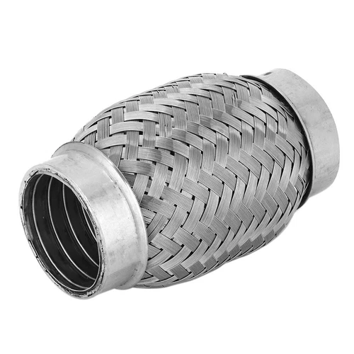 Tubo de escape flexible de acero inoxidable doble 1,5X4 pulgadas interno corrugado EE. UU. - Imagen 9 de 9