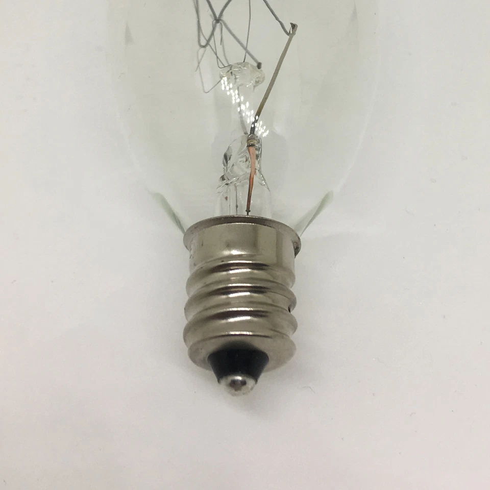 E12 40W Candle Light Bulb | American Candelabra Chandelier for use in UK 240V - Image 4 of 4