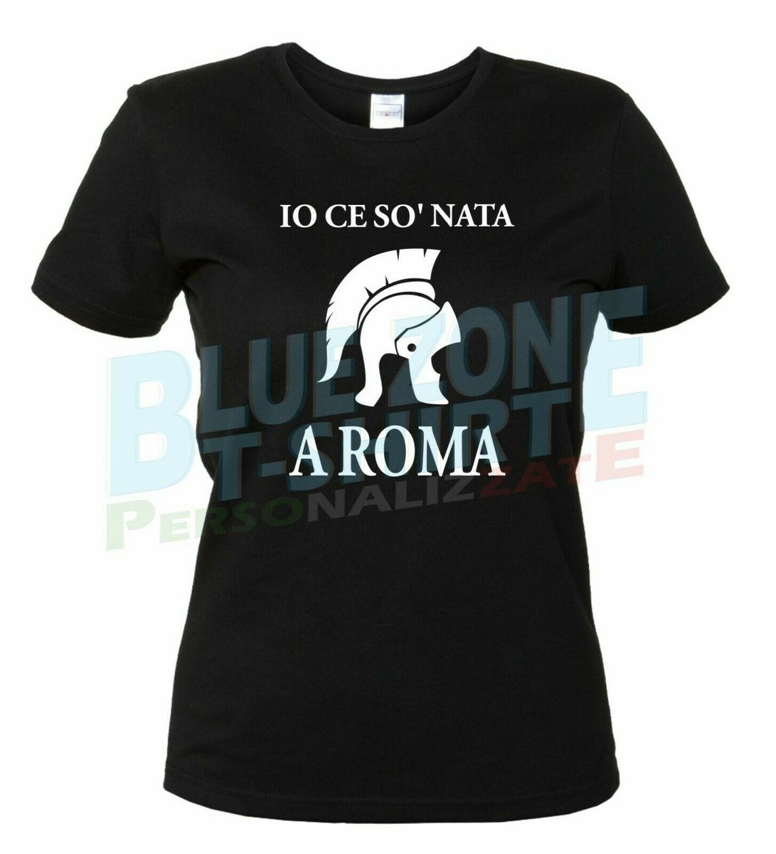 Io ce so' nato nata a Roma Maglietta Uomo Romano T-Shirt Donna - Main Image