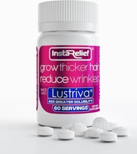 InstaRelief  Hair Growth with Lustriva  - Clinically Shown to Grow Thicker