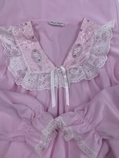 Vintage Sears Famous Bodies Nightgown Women  s Size Small Nylon Blend Made in USA