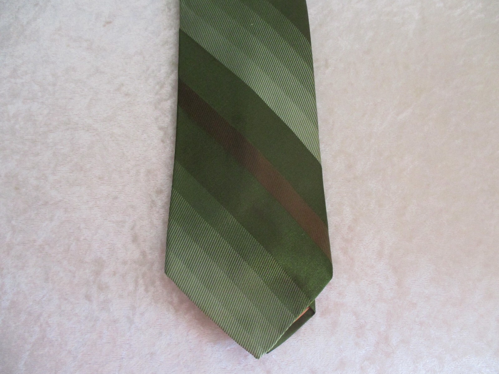 Vintage 1960's Green Silk Men's Necktie eBay