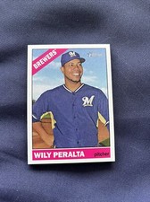 2015 Topps Heritage Wily Peralta Milwaukee Brewers #376