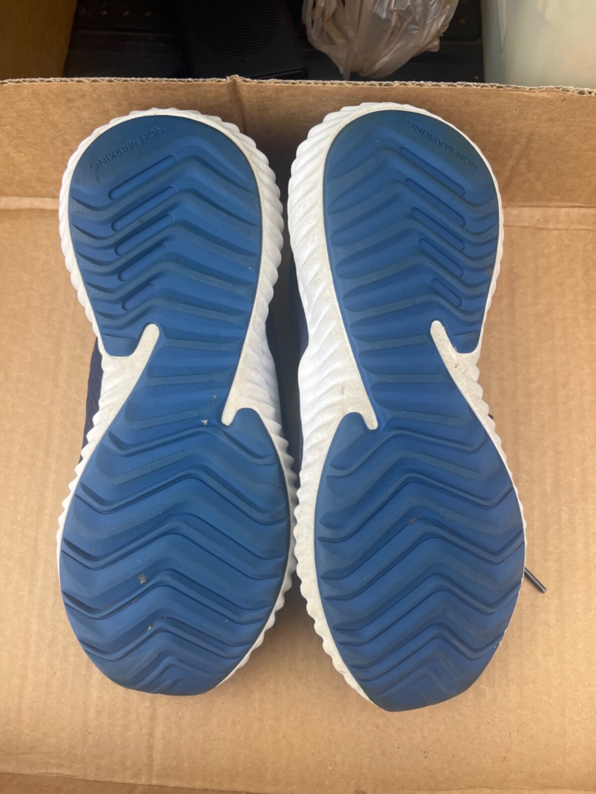 Adidas Sneaker Youth LYM 029004 Shoe Blue/White Size 4 | eBay
