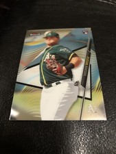 2020 Topps Finest Base #72 Sheldon Neuse RC Oakland Athletics *Mint*