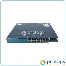 Cisco WS-C3560X-24P-E originally -S/-L 24-Port PoE Switch w/ C3KX-NM-1G  PSU