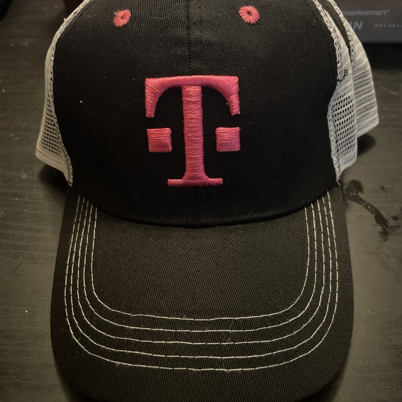 T Mobile Pink Embroidered Letter Cap