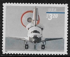 SPACE SHUTTLE LANDING US STAMP 3261