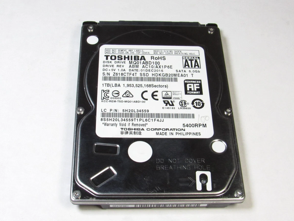 Toshiba 1 TB Internal Hard Disk Drives for sale | eBay