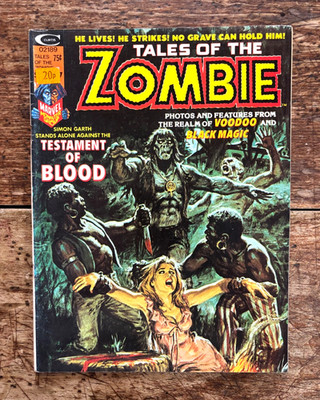 TALES OF THE ZOMBIE #7 Curtis/Marvel 1974/Norem/Alcala/Marcos FN/VFN 7.0