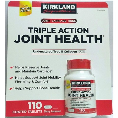Joint Health Supplement with Collagen & HA - 110 Count
