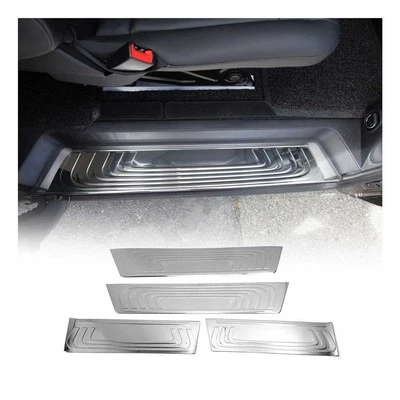 Couverture de Seuil de porte pour Mercedes Vito W447 2014-2026 inox chromé 4Pcs - Photo 1/4