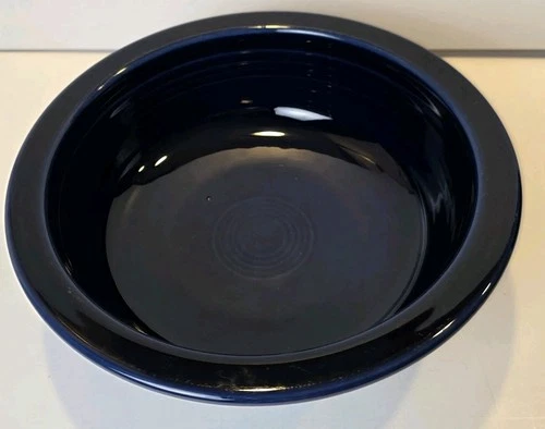 Fiestaware Cobalt Blue Medium Serving Bowl 8 1/4” x 2.75" 1 Quart