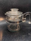 Vintage PYREX 7754 2-4 Cup NEVER USED Coffee Percolator  *Complete Set “