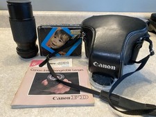 Canon AE-1 35mm SLR Film Camera w/ Canon FD 50mm 1:1.8 Lens Very Nice Cond 