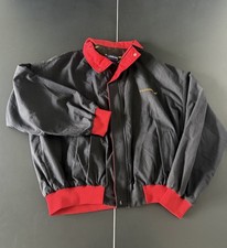 Vintage 90’s Holloway Porsche Racing Jacket Black And Red Details Lightweight