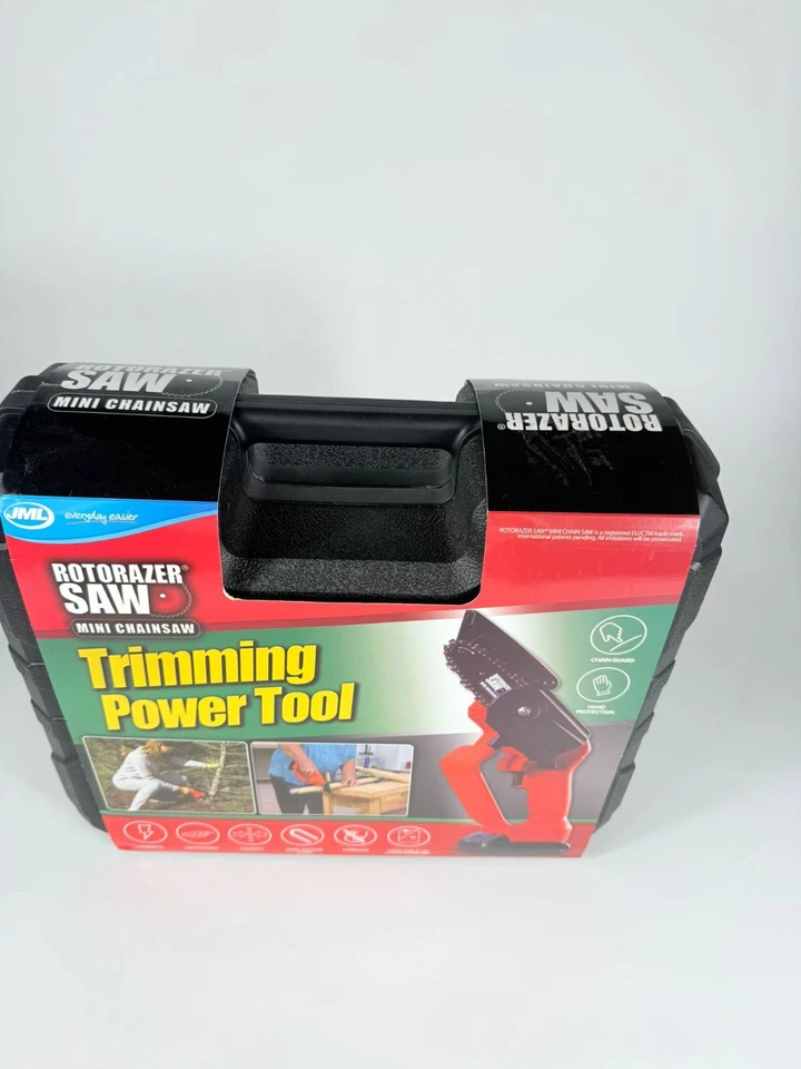 JML Rotorazer Mini Chainsaw Handheld Cordless Chainsaw Garden Tools Dual Action - Image 3 of 3