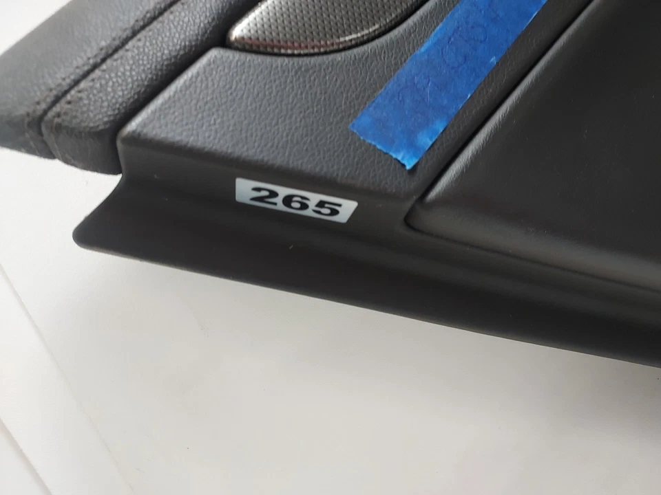 2008 - 2013 凯迪拉克 CTS 后 LH 司机侧门板(AFA 黑檀木/乌木)(Sdn) — 第 4/4 张图片