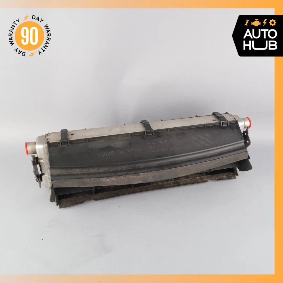 Radiador refrigerador de óleo do motor Mercedes W164 ML63 R63 G63 AMG M156 com duto de ar fabricante de equipamento original - Imagem 2 de 4