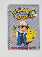 Pokemon Stickers - Super Collection Album Book - 85 Stickers