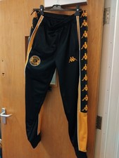 Rare Kappa Kaizer Chiefs Football  Track Pants Jogging Bottoms Size M 