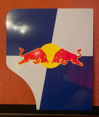 Formel1 Red Bull Racing 2004 Heckspoiler-Endplatte 1:1Nachbildung