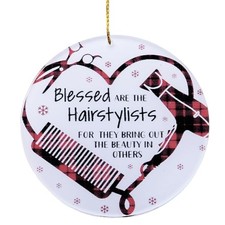 Christmas Ornament Gifts for Coworkers  Hairdresser Retirement - Salon Decor E