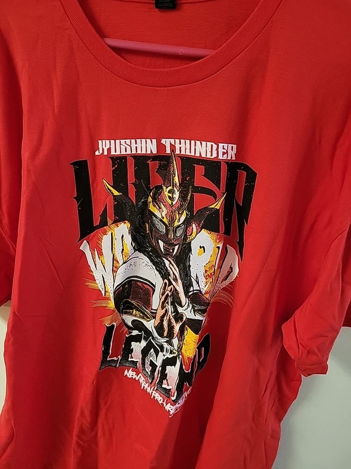 Jushin Thunder Liger Japanese Legend T-Shirt Size 3XL AEW PWC WCW WWE NJPW - Image 3 of 4