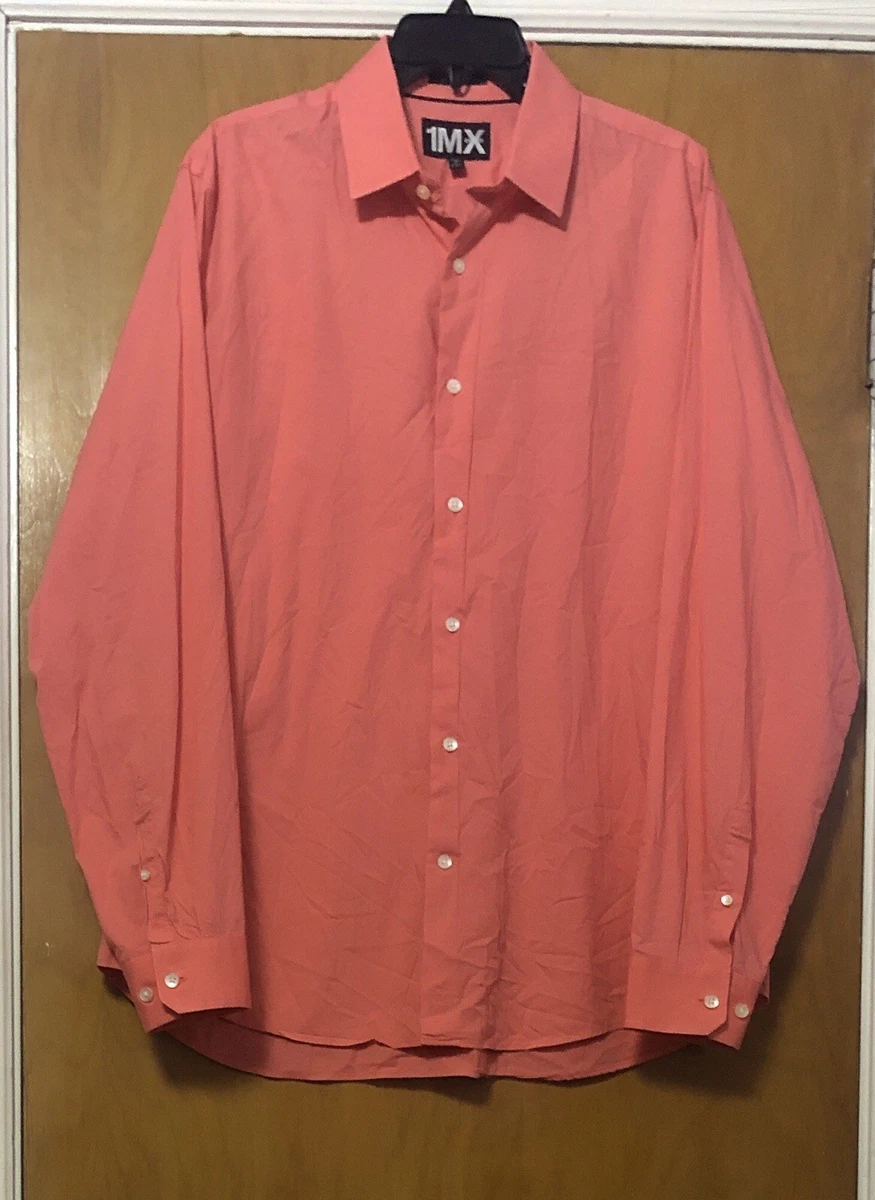 hot pink dress shirt express Express | Shirts | Express Mens Hot Pink Button Down Dress Shirt