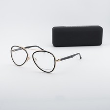 NEW Donna Karan DO5006 002 Black Crystal 54mm Eyeglasses