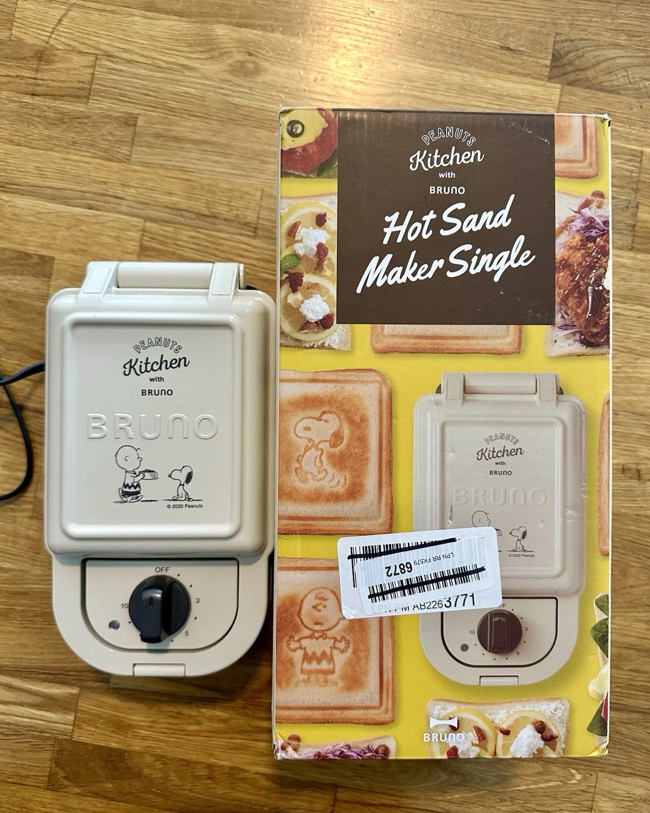 Bruno Peanuts Snoopy Hot Sandwich Maker Japan
Opens in a new window or tab