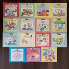 Vintage Lot 15 1980s MUPPET BABIES Hardcover Weekly Reader Books