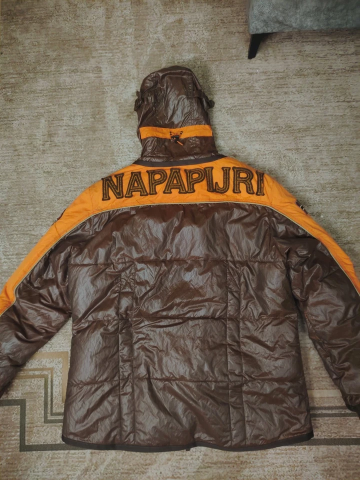 Vintage 90s-Y2K Napapijri Geographic Jacket XXL - Image 3 of 4