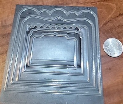 Darice: Nesting Book Pages, Die Cuts (5 pieces)