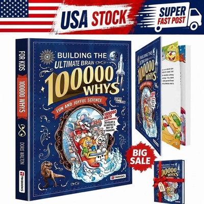 Children's Encyclopedia 100000 Whys Kids Book Ages 6-12 Extracurricular Reading