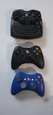 Lot Of 3 Non Working Controllers - 2 Xbox 360 - 1 PC/Ps3 Off Brand - For Parts