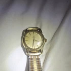 OMEGA Seamaster Automatic Men's Watch Silver Dial Steel Bracelet Gold Bezel