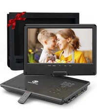 DVD Player with 10.5 Inch Swivel HD Screen, with Car Headr... 12.5 Inch