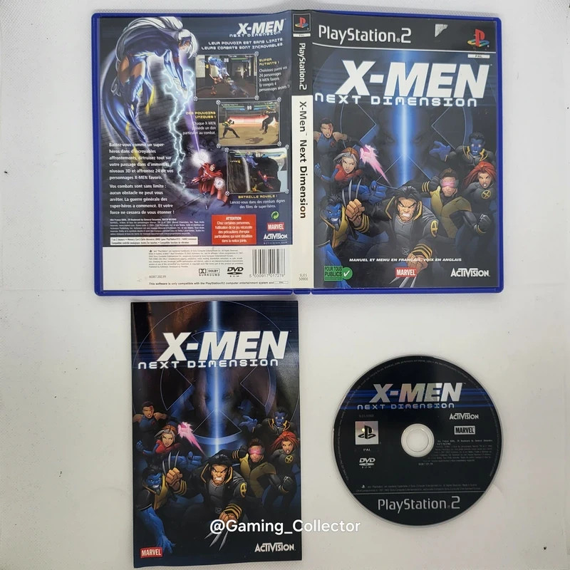 X-Men Next dimension : Jeu complet pour Ps2 en VF