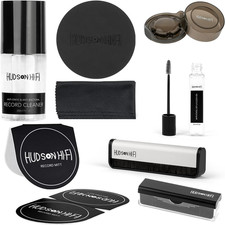 Vinyl Record Cleaning Kit 9-in-1 Anti-Static Brushes Mitts Stylus Cleaner