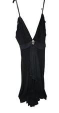 Bisou Bisou Cocktail Dress SZ 8 Party Women's Black Prom Dress Event