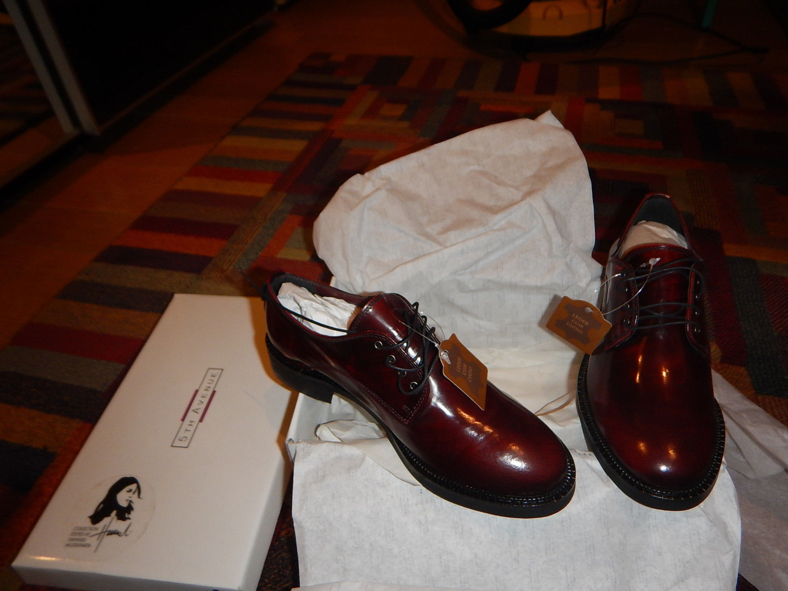 Oxford de cuero genuino 5TH Avenue Oficina Mujer De Negocios Oficina Avenue Zapato Borgoña uk 4 EU 37 866233 Oxford de cuero genuino 5TH Avenue Oficina Mujer De Negocios Oficina Avenue Zapato Borgoña uk 4 EU 37 866233