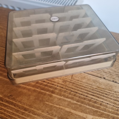 Vintage Disk 3,5" abschließbares Aufbewahrungsfach Koffer Behälter von Golding fehlender Schlüssel - Bild 5 von 8