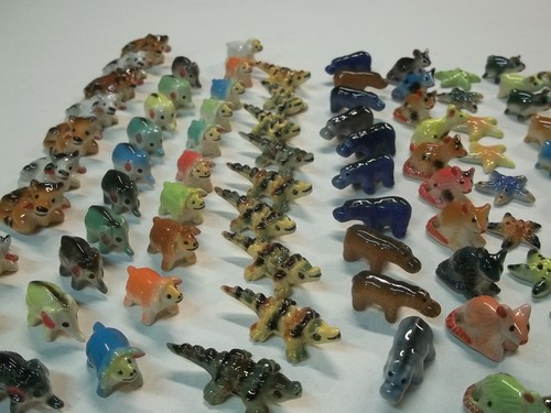 lot de 100 animaux pour vitrine, revendeur, collection,école G-lot3 - Photo 2/3