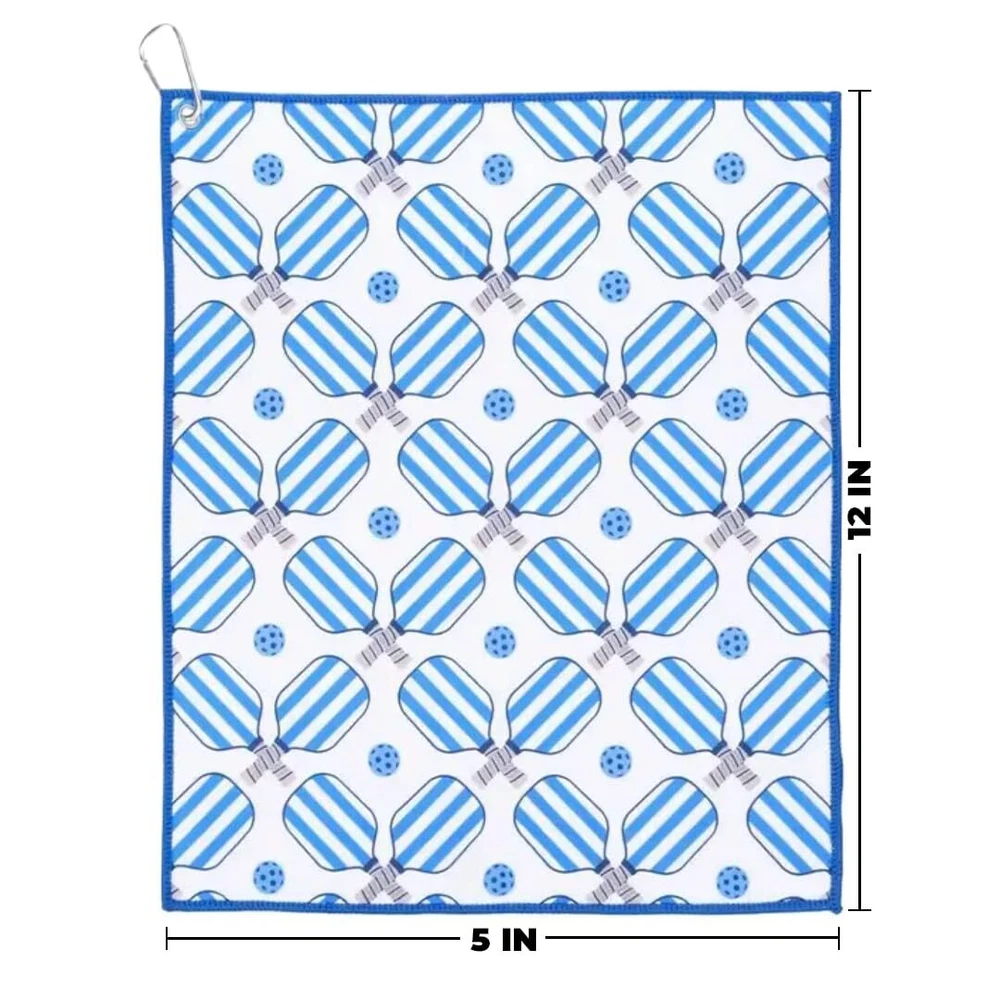 Pickleball Towel - Microfiber Pickle Ball Towel Made from Cotton - Pickleball...