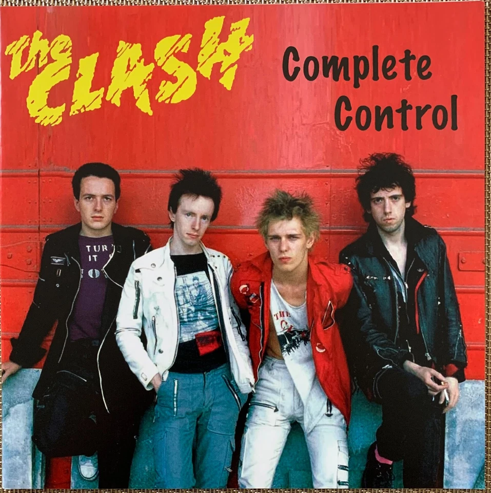 Set of 3 Clash 7" Colour Vinyl Complete Control & Train In Vain New Versions - Image 2 of 4