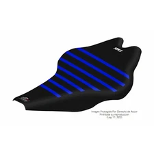 FMX Black & Blue RIBS Seat Cover for Yamaha YFZ 450R FREE SHIPMENT INCLUDED